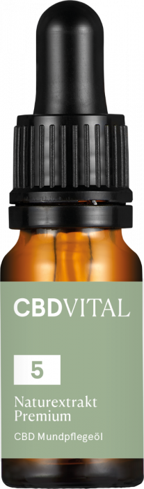 CBD Öl CBD Vital Naturextrakt Premium CBD Mundpflegeöl 5% 10ml - 1