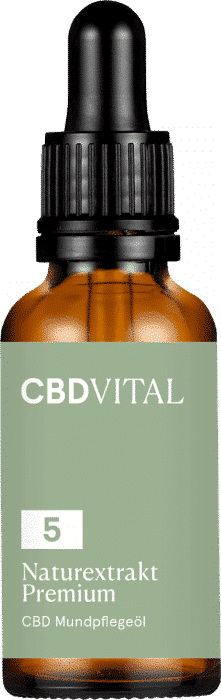 CBD Öl CBD Vital Naturextrakt Premium CBD Mundpflegeöl 5% 30ml - 1